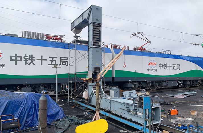 Z型斗式提升機(jī)在火車(chē)站的應(yīng)用